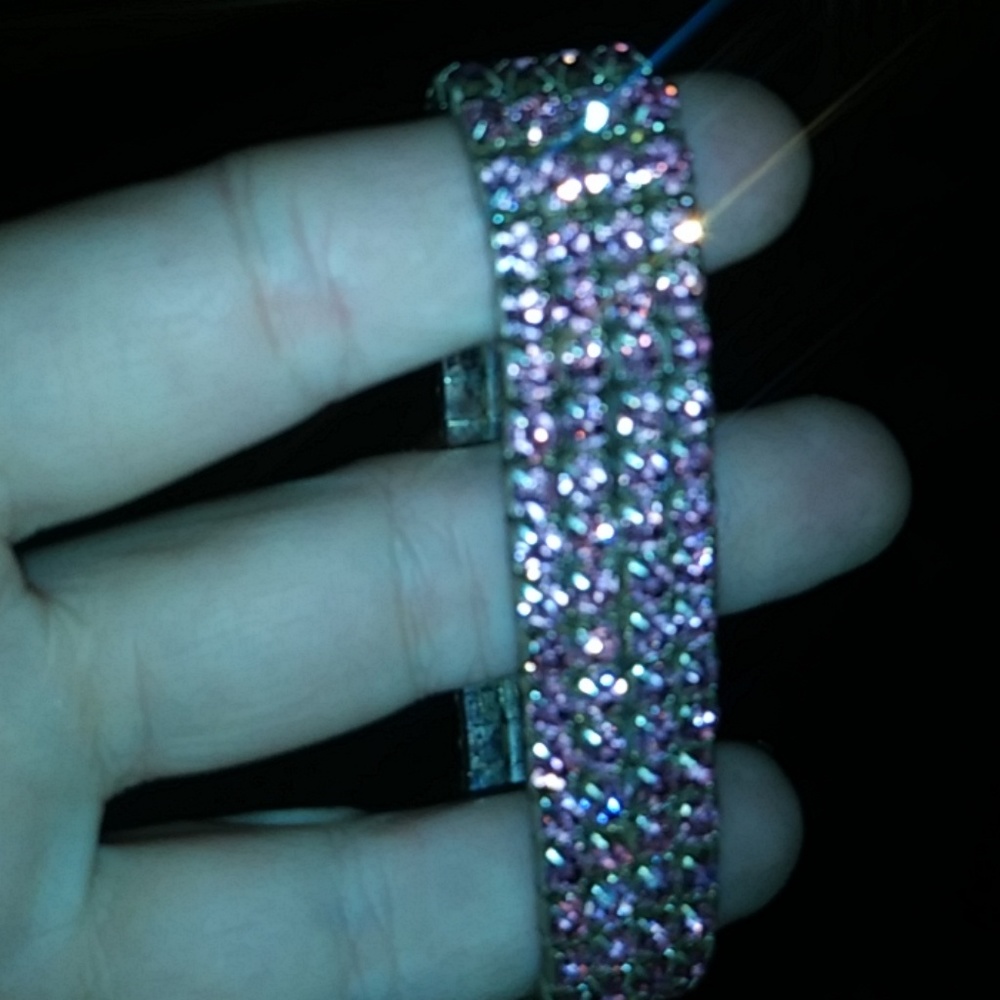 Pink ice bracelet